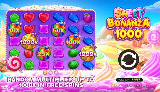 Sweet Bonanza 1000 Slot Review