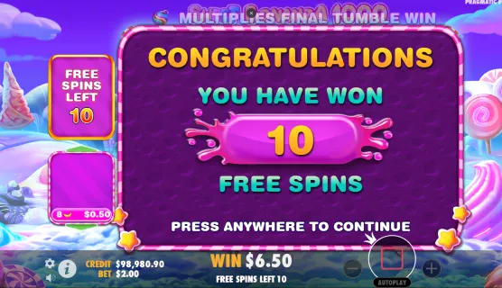 Slot Sweet Bonanza 1000